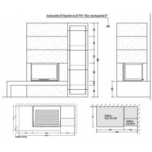 Каминная облицовка Studio 12/45.10.0 B MC с банкетой