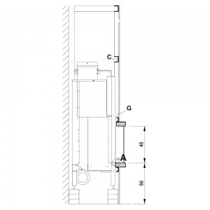 Каминная облицовка Palazzetti Dover, под Mbl 16:9 front
