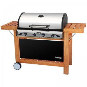 Газовый гриль Profy 4 Inox Sunday