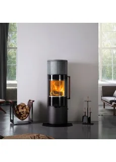 Отопительная печь Keddy K900, Высокая, Soapstone, кожання ручка
