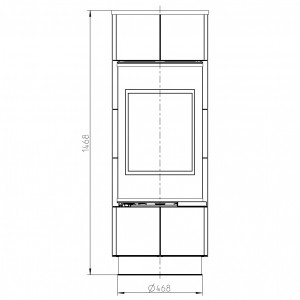 Отопительная печь Thorma ATIKA Standard Ceramic, белая