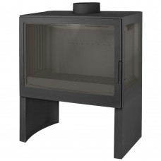 Отопительная печь Liseo Castiron LCI 7 GFR Stove, стекло справа