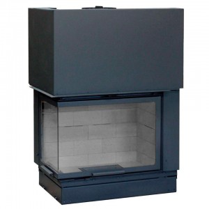 Каминная топка Axis F 900 left lateral glass BG1