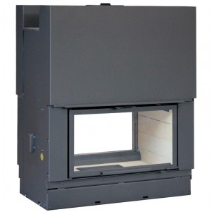 Каминная топка Axis H 1000 double face