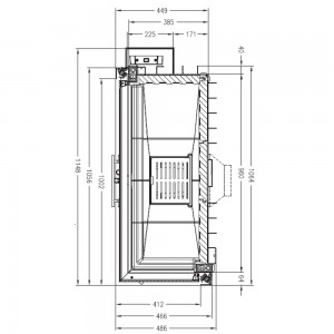 Каминная топка Palazzetti Sunny Fire 100 DX