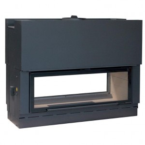 Каминная топка Axis H 1600 double face WS Black