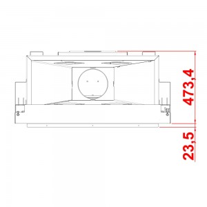 Каминная топка Axis KW100 Simple Face
