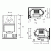 Каминная топка EdilKamin IC TEKNO 2 DX V