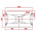 Каминная топка Axis KW 100 double face BN1