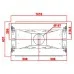 Каминная топка Axis KW 100 double face BN1