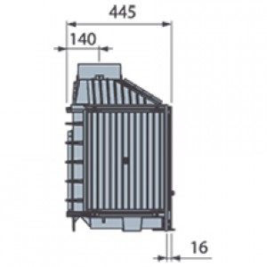 Каминная топка Liseo L7 Airtight