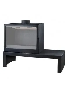 Отопительная печь Liseo L72, серая