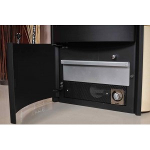 Отопительная Печь Hark 57 ECOplus, deco-cotto 351, черная рамка