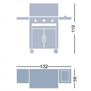 Газовый гриль Texas 3 Sunday