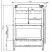 Каминная топка Palazzetti ECOMONOBLOCCO WT 16:9F V12EPLUS