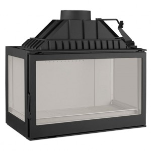 Каминная топка Liseo Castiron LCI 9 GFL, стекло слева