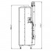 Каминная топка Palazzetti ECOMONOBLOCCO WT 16:9F V12EPLUS