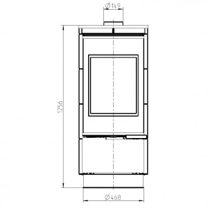 Отопительная печь Thorma ANDORRA Plus Ceramic, белая
