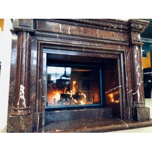 Мраморный портал Continental CHARLOTTE BR II Red, с пластинами