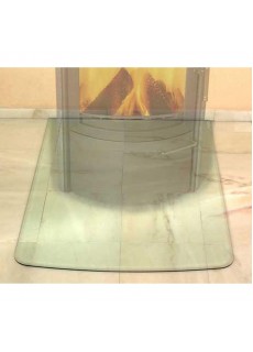 Предтопочный лист Hark, сегментная арка, стекло