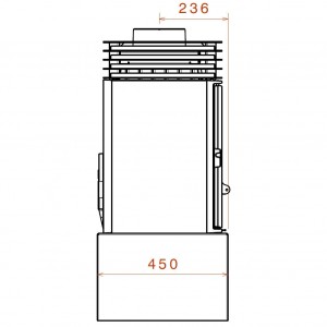 Отопительная печь Liseo L91