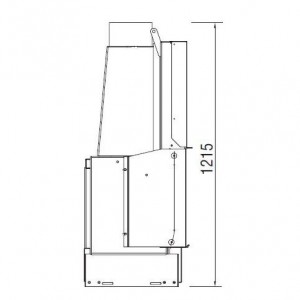 Каминная топка Axis KW100 Simple Face BN1