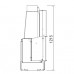 Каминная топка Axis KW100 Simple Face BN1