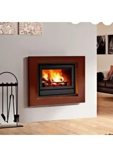 Каминная облицовка EdilKamin Bix Box corten + топка Cristal 76