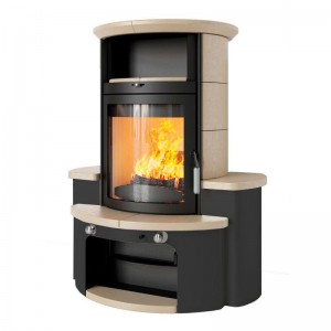 Отопительная Печь Hark 34 GT ECOplus, creme, рамка