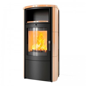 Отопительная Печь Hark 57 ECOplus sahara (435), черная рамка