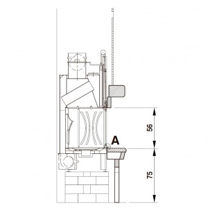 Каминная облицовка Palazzetti Brunico
