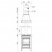 Печь-плита J. Corradi Rustica 60LT