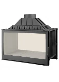 Каминная топка Liseo Castiron LCI 9 GDF, двусторонняя