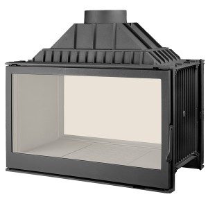 Каминная топка Liseo Castiron LCI 9 GDF, двусторонняя