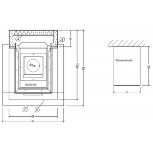 Каминная облицовка Hark 1/168.0 V2