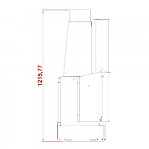 Каминная топка Axis KW120 Simple Face