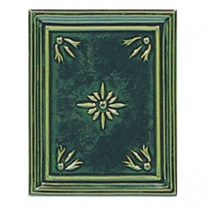 Отопительная печь Sergio Leoni Liberty, green, с колонной