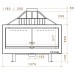 Каминная топка Liseo L11 HRC