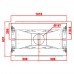 Каминная топка Axis KW 100 double face