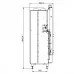 Каминная топка Palazzetti ECOMONOBLOCCO WT 16:9F V12 С гильотиной (Архив)