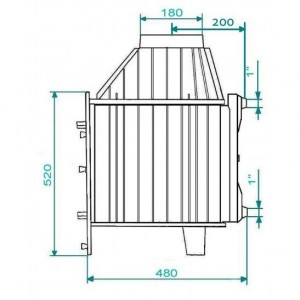 Каминная топка Ferguss FG20 W