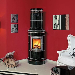Отопительная Печь Hark Bella Noche 2 EcoPlus, обводка платиной, рамка хром
