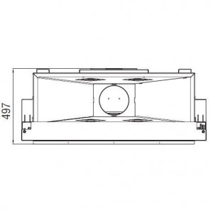 Каминная топка Axis KW120 Simple Face BG1