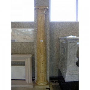 Полуколонна Crumar Dorica из мрамора Travertino Oro
