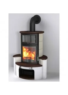 Отопительная Печь Hark 63 GT ECOplus, jola-braun/stone 245, рамка