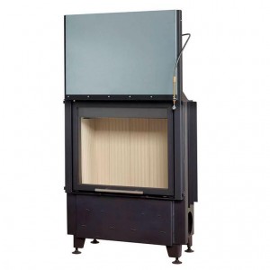 Каминная топка Hark Radiante 550/10/57-66.29 H ECOplus, черная рамка