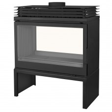 Отопительная печь Liseo Castiron LCI 9 GDF Stove, двусторонняя