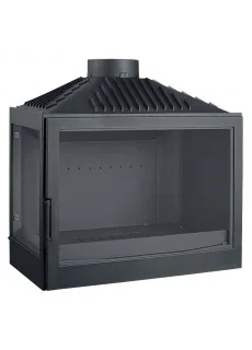 Каминная топка Liseo Castiron LCI 7 GFL, стекло слева