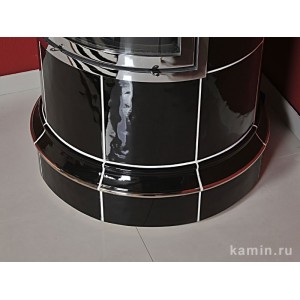 Отопительная Печь Hark Bella Noche 2 EcoPlus, рамка хром, верхнее подкл.