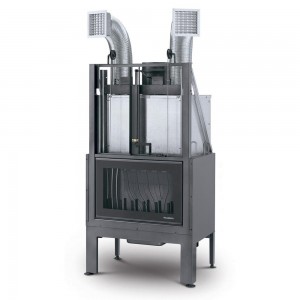 Каминная топка Palazzetti Ecomonoblocco 64 frontal